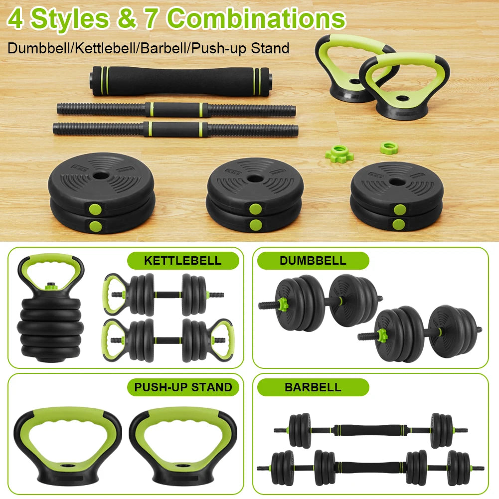 PowerFit Adjustable Dumbbell Home Set