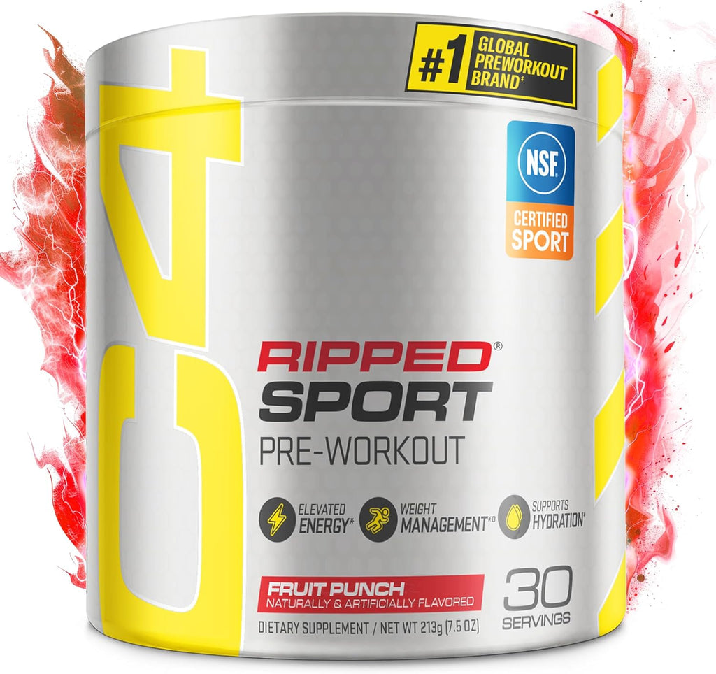 Ripped Performance Fruit Punch Preworkout