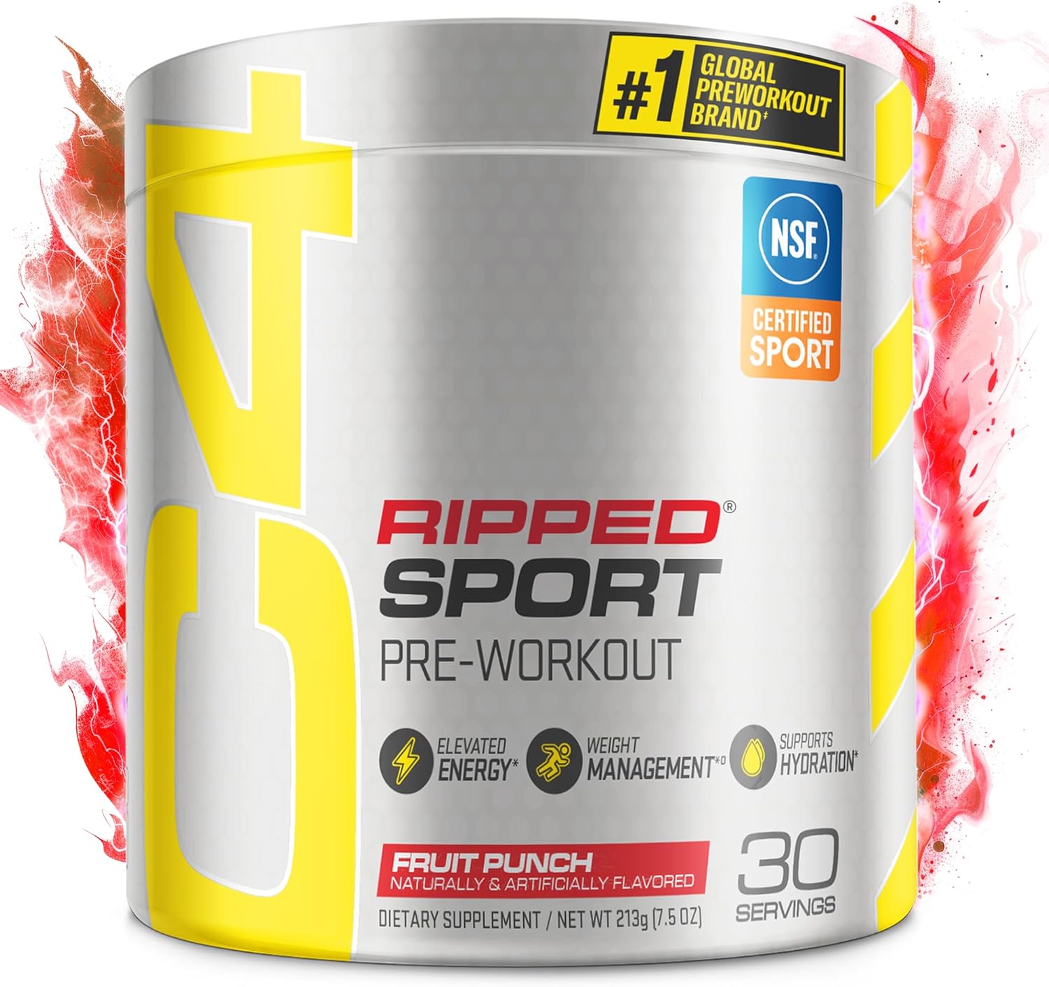 Ripped Performance Fruit Punch Preworkout